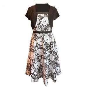 ANN TAYLOR LOFT DRESS & SHRUG